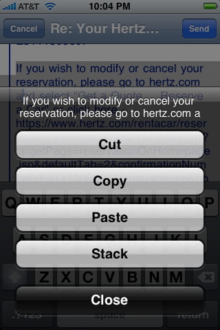 iphone copiar cortar pegra