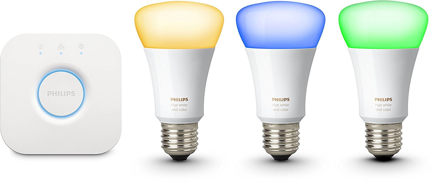 Pack básico de ambiente inalámbrico Hue A60 E27 de Philips